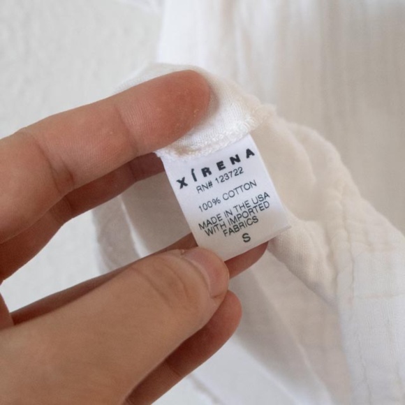 Xirena Tati Blouse Cotton Top - Picture 5 of 6